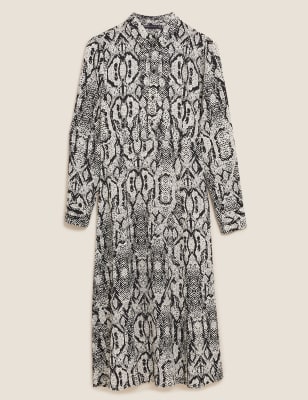 Marks and spencer on sale snake print dress