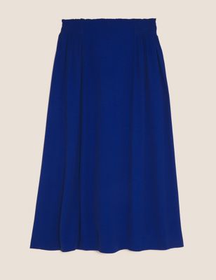 M&S X Ghost Womens Midaxi A-Line Skirt