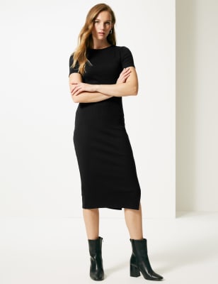 tailored midi dress
