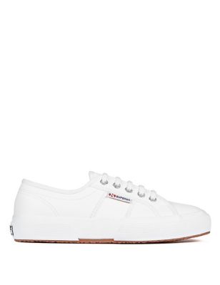 2750 Efglu Leather Lace Up Trainers