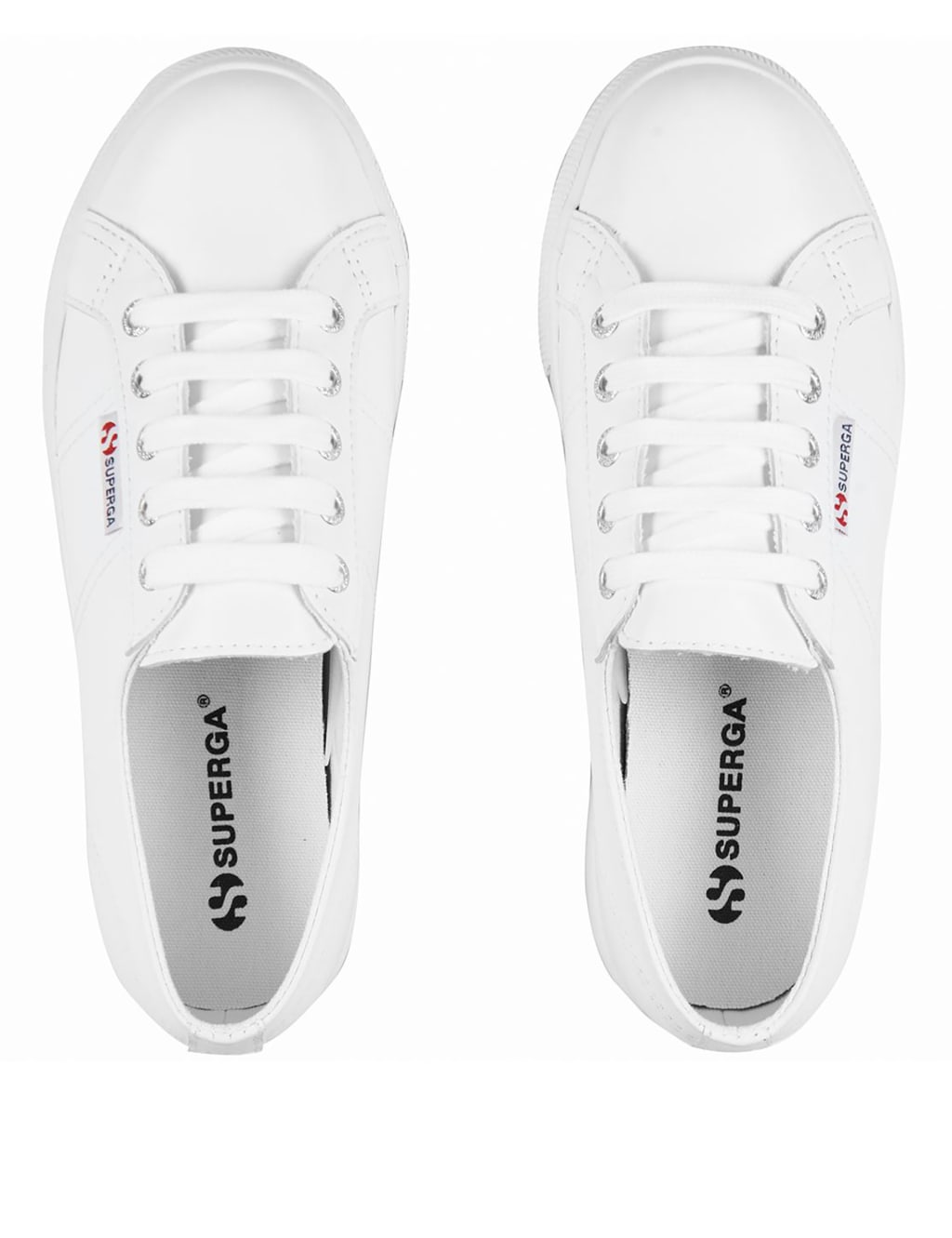 Women's White Trainers M&S