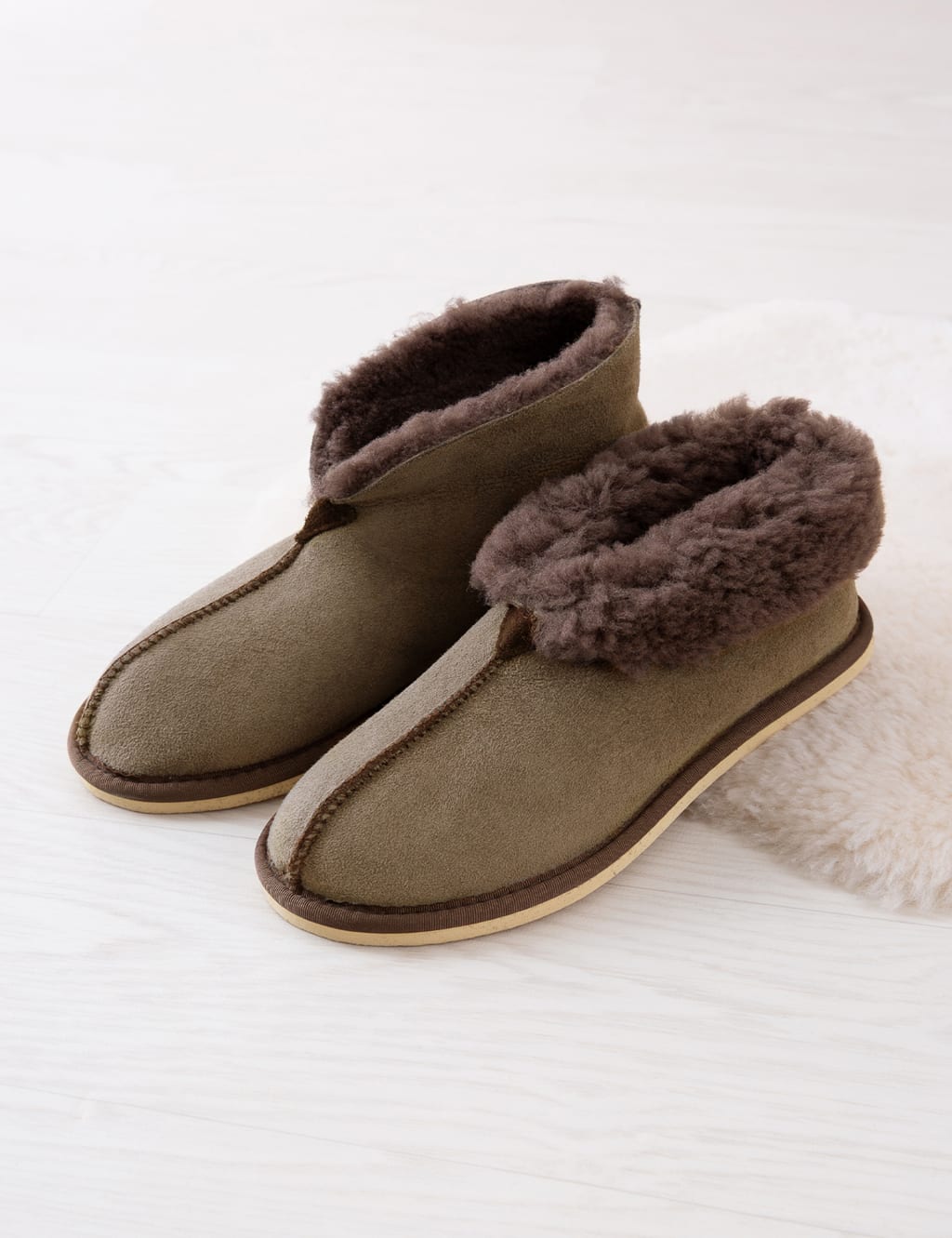 Sheepskin Slipper Boots image 1