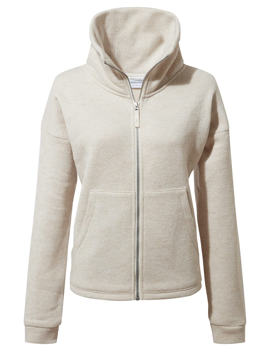 Zip Up Funnel Neck Fleece Jacket image 6