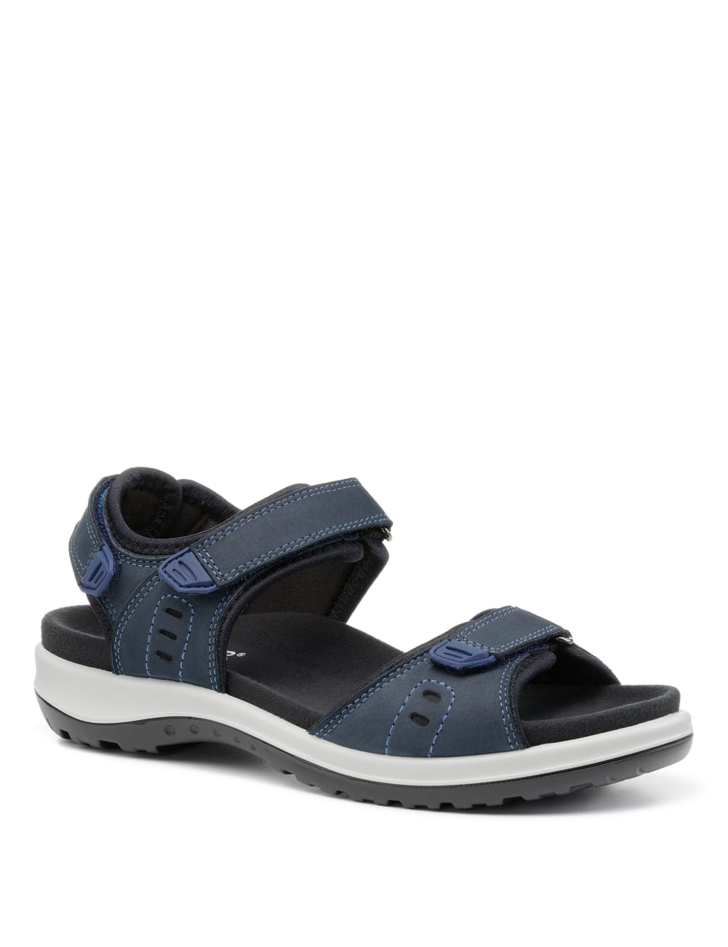 Walk II Leather Ankle Strap Riptape Sandals image 2
