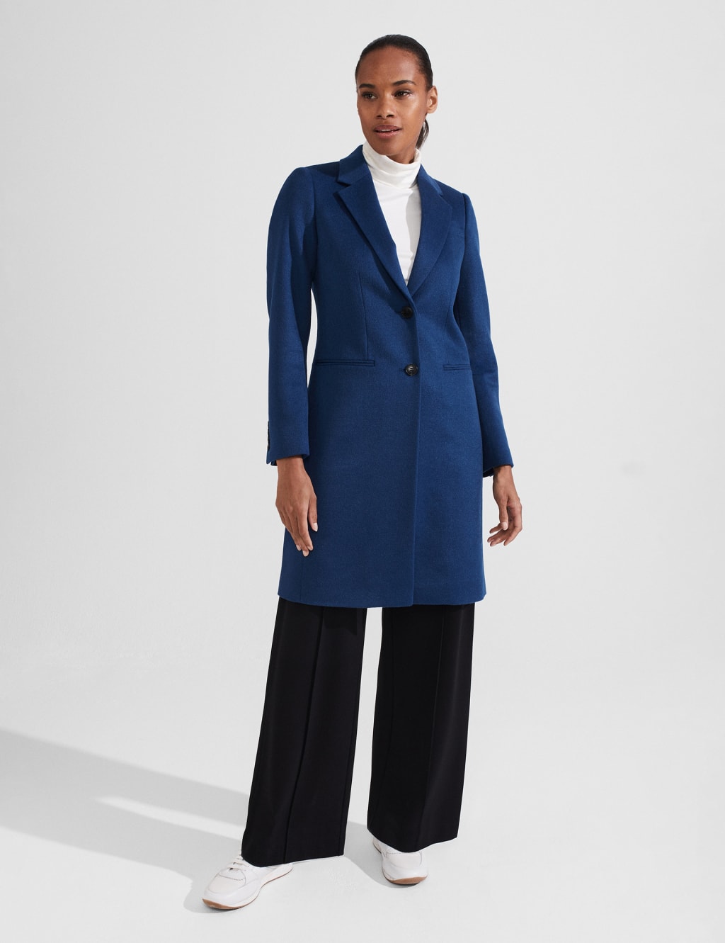 Tilda Pure Wool Single Breasted Coat image 3