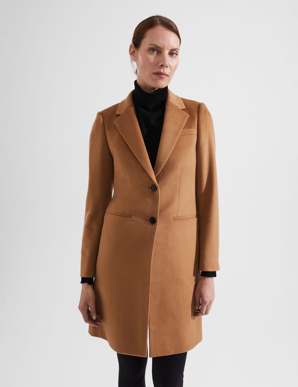 Tilda Pure Wool Single Breasted Coat image 3