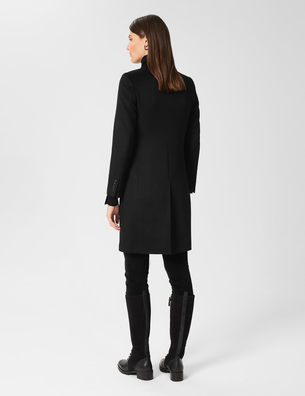 Tilda Pure Wool Single Breasted Coat image 4