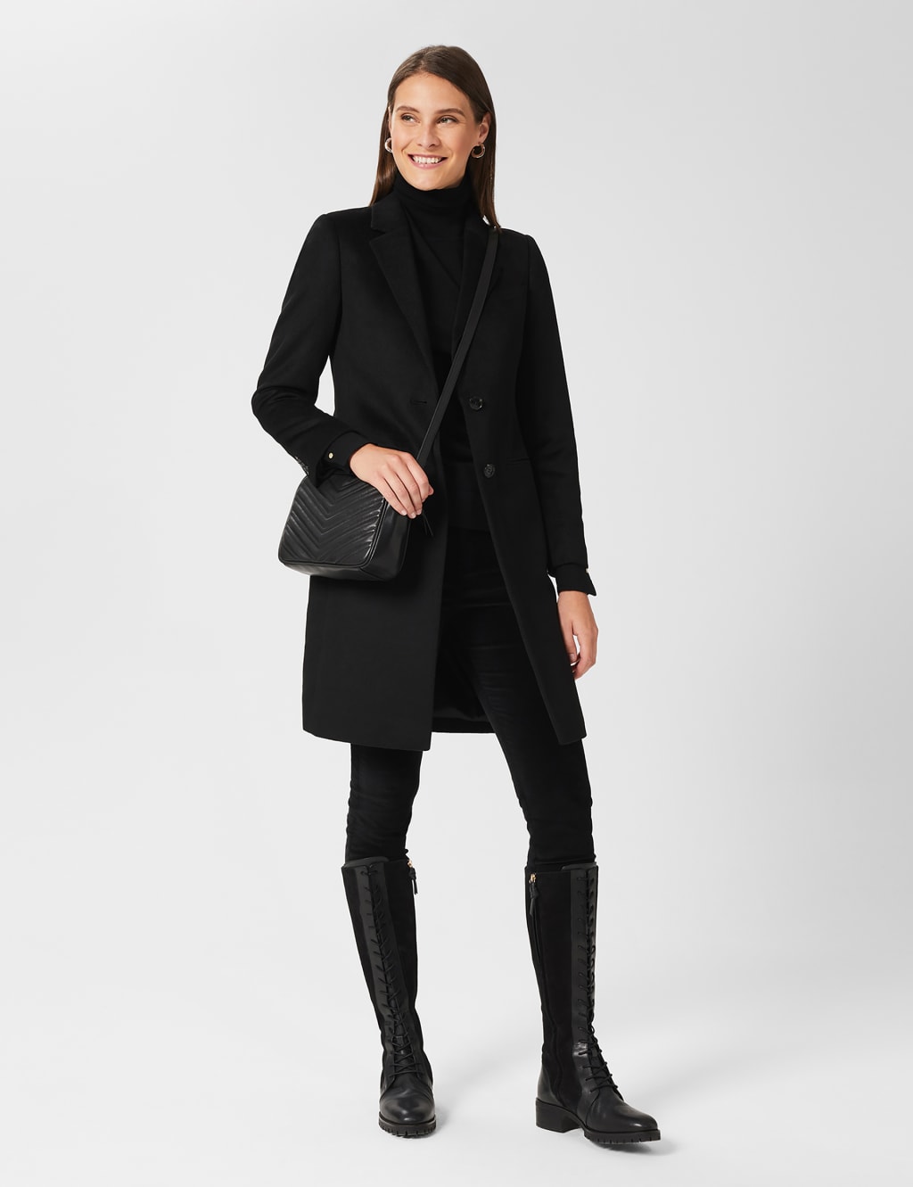 Tilda Pure Wool Single Breasted Coat image 5