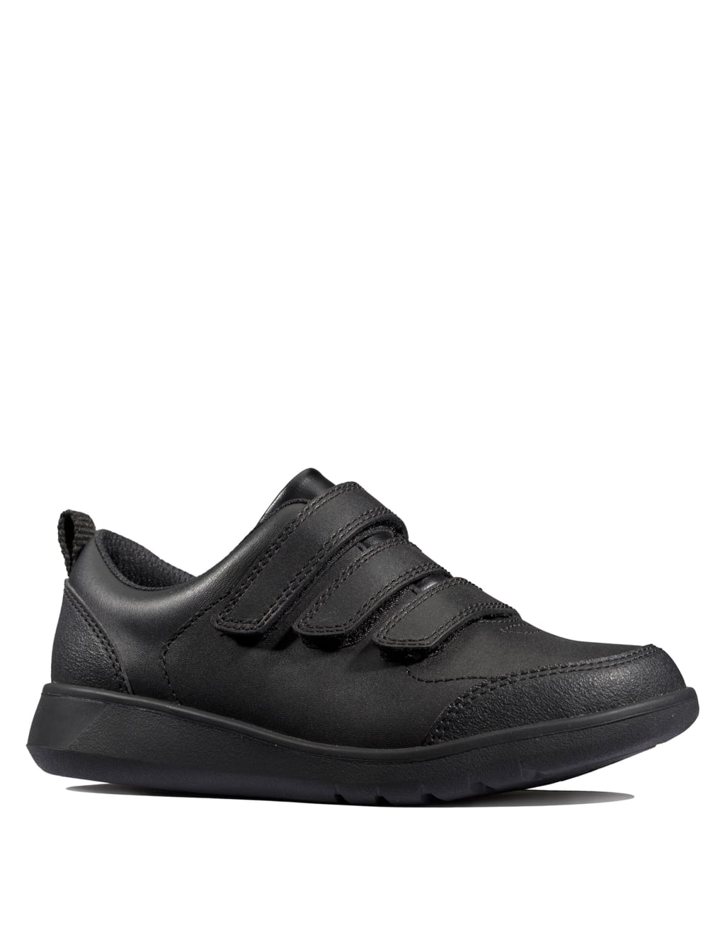 Kids' Leather Riptape School Shoes (Kid size 10-2.5) image 1