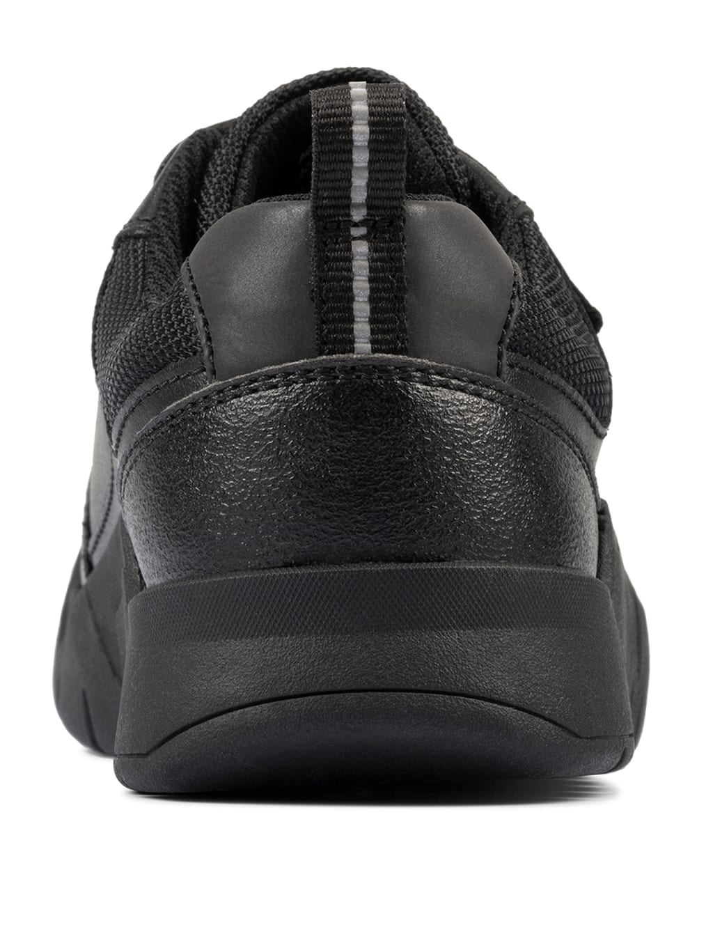 Kids' Leather Riptape School Shoes (Kid youth 10-2.5) image 2