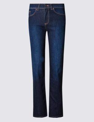 PETITE Straight Leg Jeans | M&S