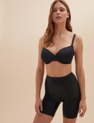 

Womens M&S Collection Stark figurformender Magicwear™-Oberschenkelformer mit geometrischem Design - Black, Black