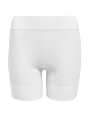 

Womens M&S Collection Cool Comfort™ Anti-Chafe Shorts - White, White