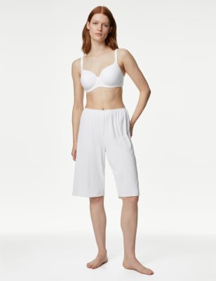 

Womens M&S Collection Cool Comfort™ Culotte Slip - White, White