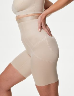 M&S Secret Slimming™ Stripe Bodyshaper Tights & M&S Superfine Fishnet Tights  1 Pair Pack - Fashionmylegs : The tights and hosiery blog