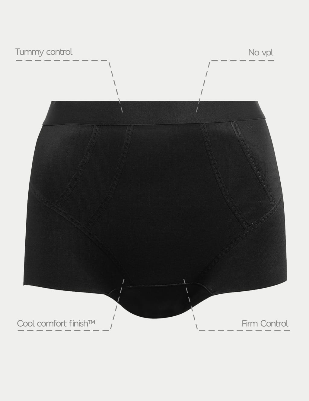Tummy Control Magicwear™ Full Briefs image 5
