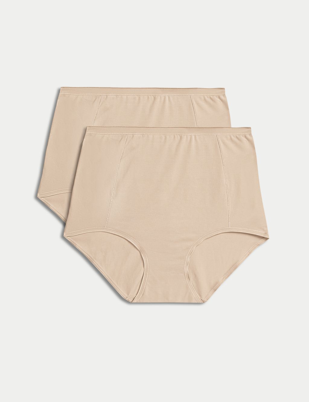 Buy Marks & Spencer Firm Control Full Briefs - Nude (Pack of 2) online