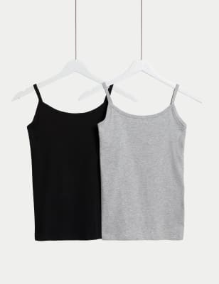 2pk Teen Cotton Rich Secret Support™ Vests