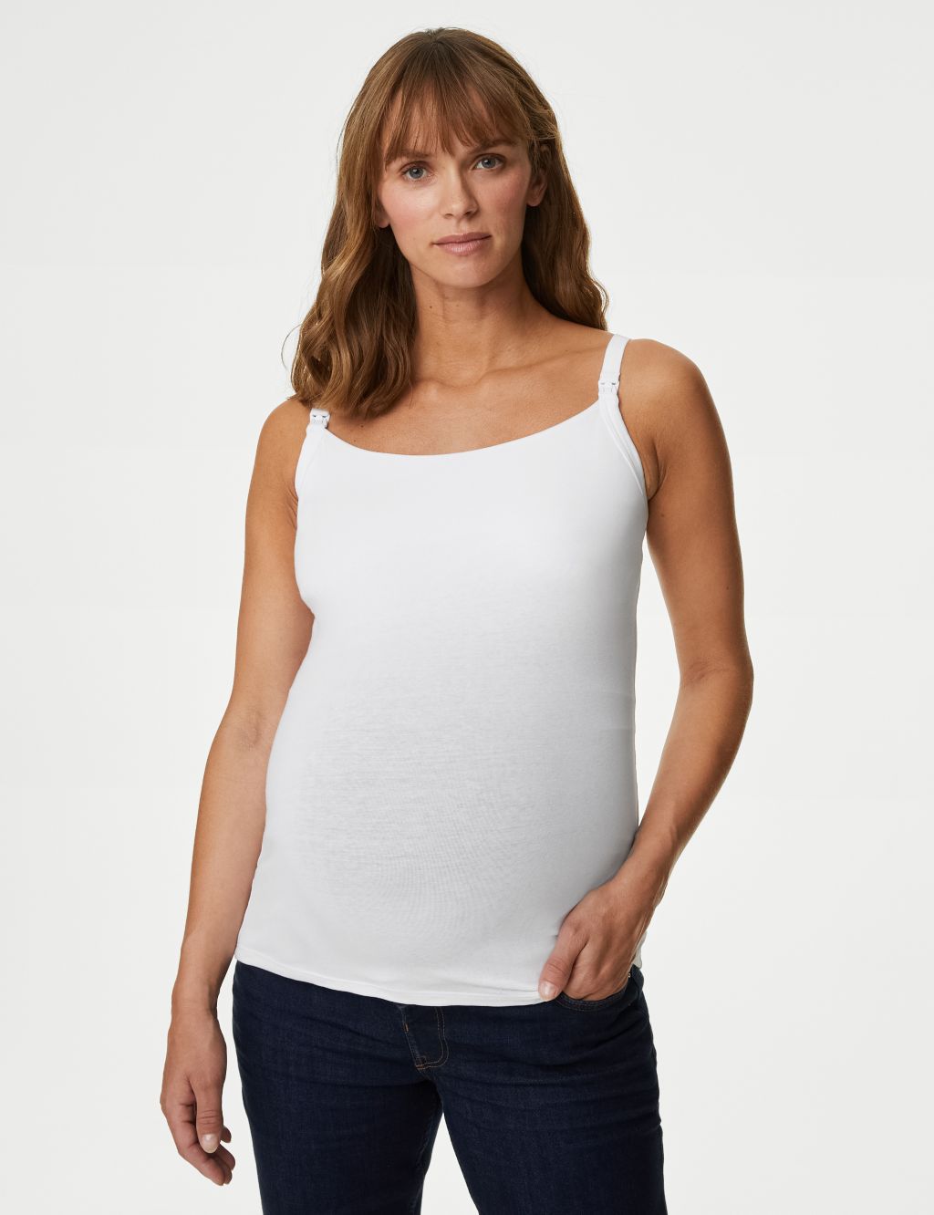 Womens size 22 M&S Flexifit Cami The Vest BNWT £6 Grey Marl Underwear  Pyjama NEW