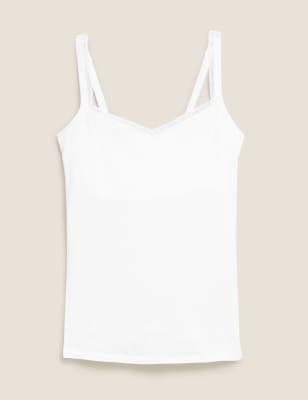 

Womens M&S Collection Secret Support™ Vest Fuller Bust - White, White