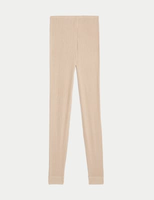 

Womens M&S Collection Thermal Leggings - Rose Quartz, Rose Quartz