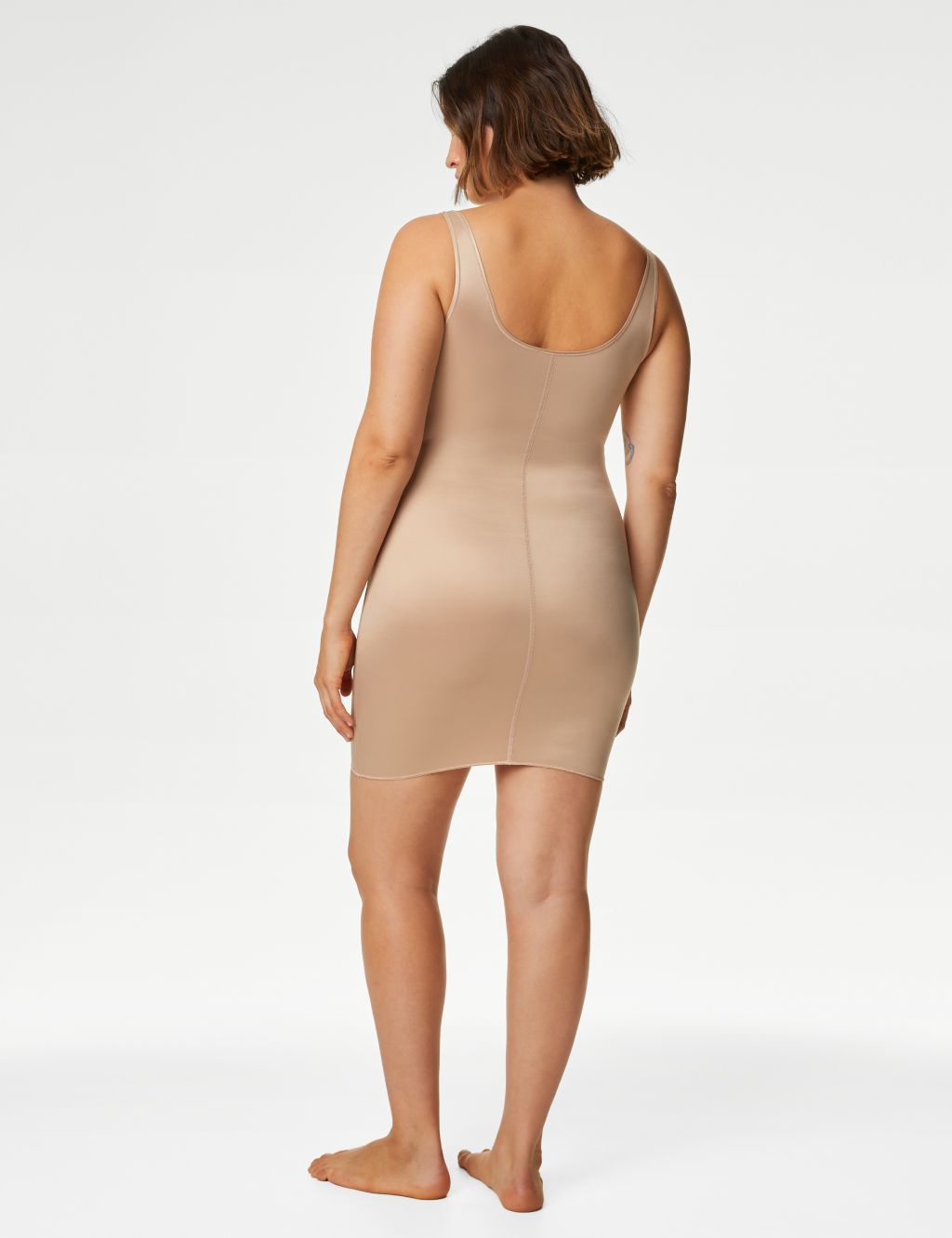 Jengo Tummy Control Strapless Shapewear Slips for Under Dresses Full Silps  Slimming Dresses Built in Bra Shapewear Dress