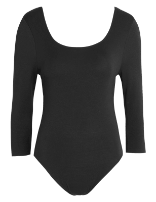 

Womens M&S Collection Body mit hohem Modalanteil - Black, Black