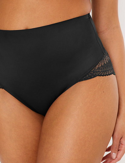 Firm Control High Leg Knickers