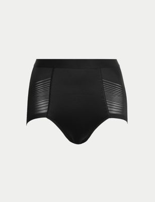 76.82% OFF on Marks & Spencer Firm Control High Leg Knickers T326760H Black