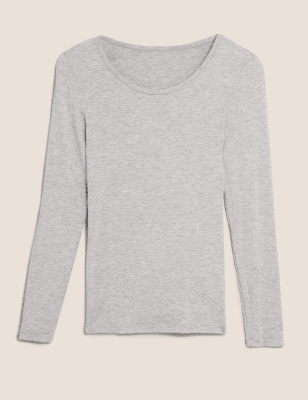 

Womens M&S Collection Heatgen™ Thermal Long Sleeve Top - Mid Grey Marl, Mid Grey Marl