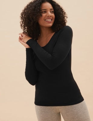 M&S Collection Heatgen Plus™ Thermal Long Sleeve Top - ShopStyle