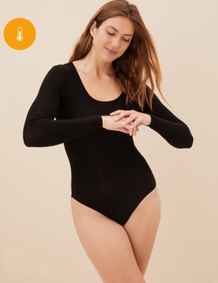 

M&S Collection Body térmico Heatgen™ de manga largaWomens - Black, Black