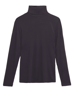 

M&S Collection Top térmico Heatgen™ de manga larga y cuello altoWomens - Navy, Navy