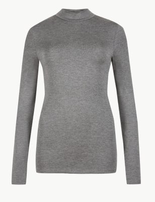 m&s thermal polo neck