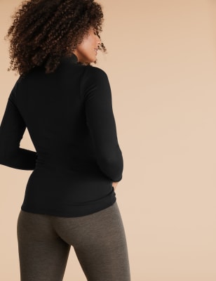 Heatgen™ Maximum Warmth Thermal Fleece Turtle Neck Top, M&S Collection