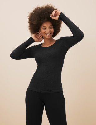 m&s thermal tops ladies