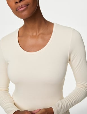 

Womens M&S Collection Heatgen Plus™ Thermal Long Sleeve Top - Light Cream, Light Cream