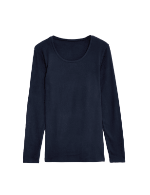 

Womens M&S Collection Heatgen Plus™ Fleece Thermal Top - Navy, Navy