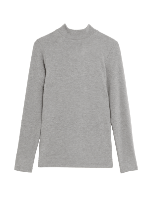 

M&S Collection Top térmico polar Heatgen Plus™ con cuello cisneWomens - Mid Grey, Mid Grey