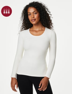 

Womens M&S Collection Heatgen Max™ Thermal Fleece Long Sleeve Top - Light Cream, Light Cream