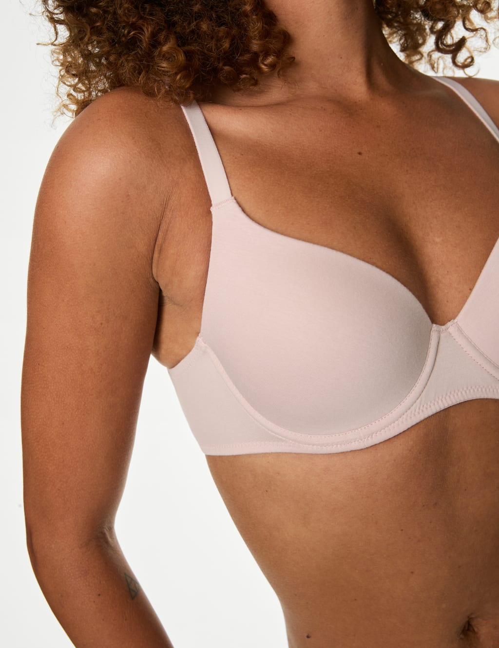 3pk Wired Full Cup T-Shirt Bras A-E image 3