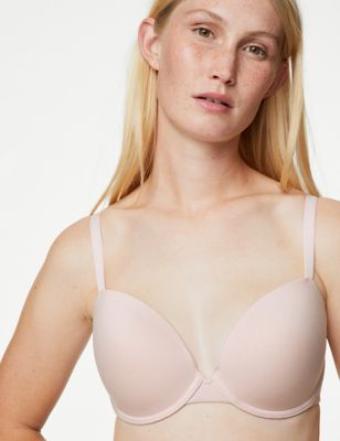 Cotton with Cool Comfort™ Wired T-Shirt Bra A-E, Body by M&S