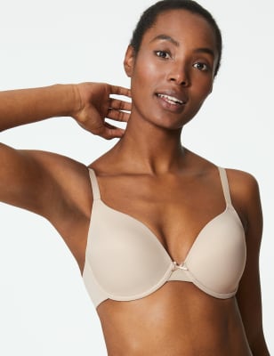 Discreet plunge bra