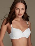 2 Pack Underwired T-Shirt Balcony Bras A-DD