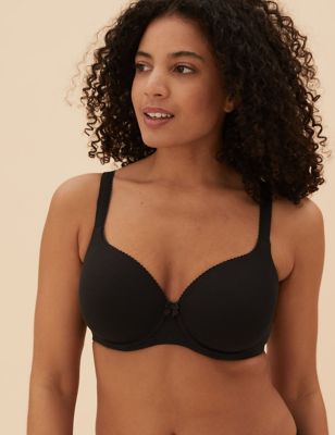 2pk Cotton Wired Full Cup Bras A-E