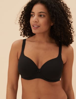 2pk Cotton Wired Full Cup Bras A-E