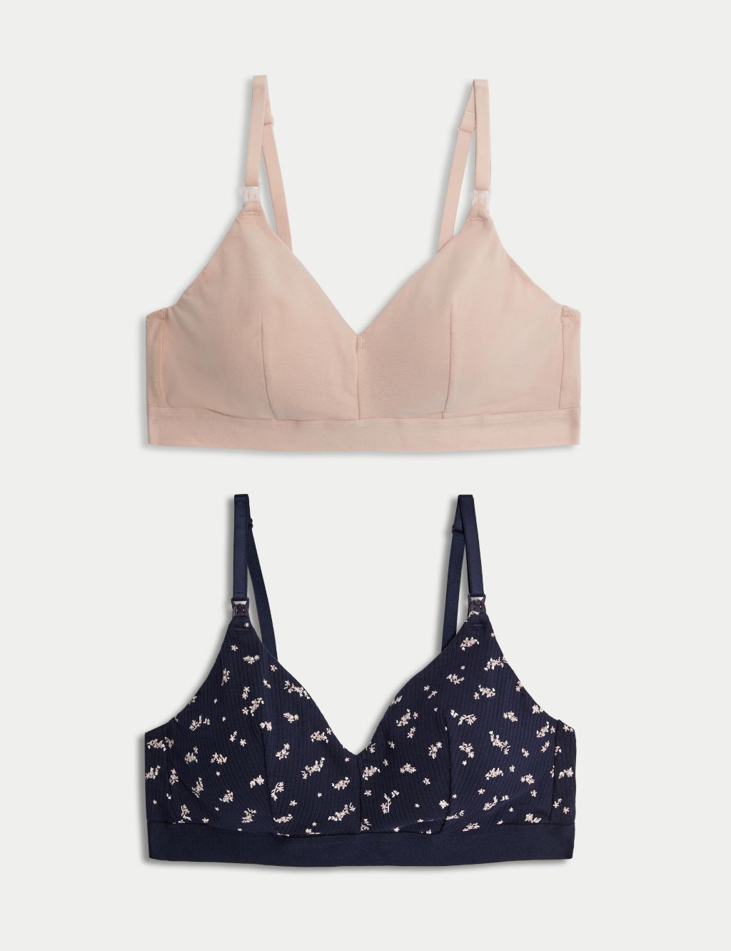 H&M 2 PACK H & M SUPPORT BRAS ACTIVE SIZE M WHITE India