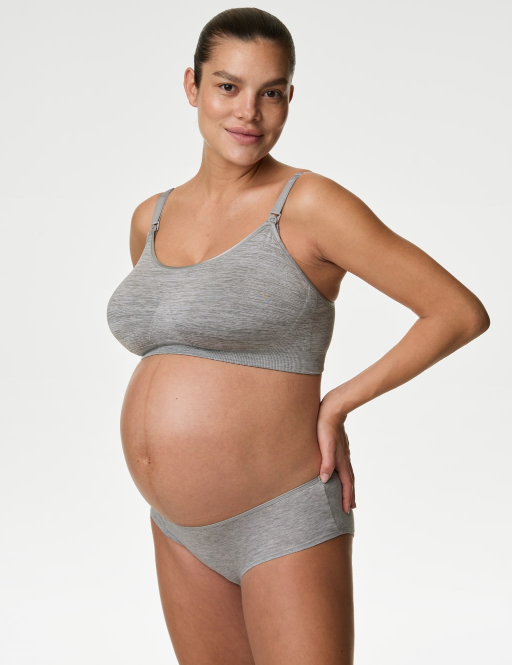 2pk Seamless Full Cup Nursing Bras image 3