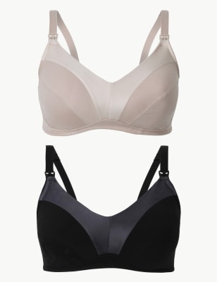 MARKS & SPENCER Women Maternity/Nursing Lightly Padded Bra - Buy MARKS &  SPENCER Women Maternity/Nursing Lightly Padded Bra Online at Best Prices in  India