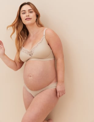 MARKS & SPENCER Women Maternity/Nursing Lightly Padded Bra - Buy MARKS &  SPENCER Women Maternity/Nursing Lightly Padded Bra Online at Best Prices in  India